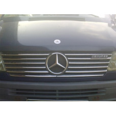 Mercedes Sprinter W901 1995-2000 накладки на решетку радиатора 12шт