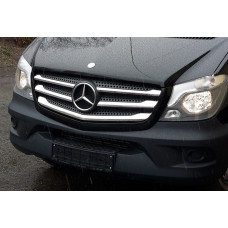 Mercedes Sprinter W906 2013- Накладки на решетку радиатора 5шт