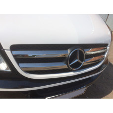 Mercedes Sprinter W906 2006- Накладки на решетку радиатора 4шт