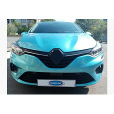 Renault Clio V 2019- Накладки на решетку радиатора(2 шт)