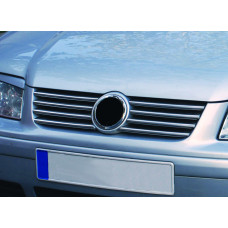 VW Bora 1998-2003 Накладки на решетку радиатора 8шт