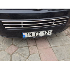 VW Caddy 2010-2015 Решетка в бампер цельная