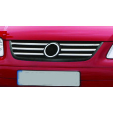 VW Touran 2003-2007/Caddy Life 2004-2010 Накладки на решетку радиатора 6шт