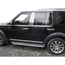 Land Rover Discovery III/IV 2004- Молдинги стекол нижние 4шт
