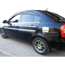 Hyundai Accent 2006-2011 Молдинг дверной 4шт