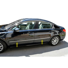 Peugeot 508 2010-2018 Sd Молдинг дверей (нерж)