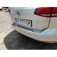 VW Passat B8 Variant 2014- Накладка на задний бампер