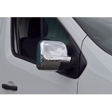 Opel Vivaro/Renault Trafic/Fiat Scudo 2015- Накладки на зеркала 2шт