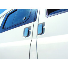 Ford Transit 2000-2014 Накладки на ручки 4 двери + 1 замок)