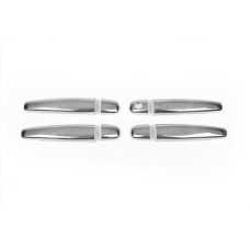Citroen C3 2002-2010/Peugeot 307 2001-2008 Накладки на ручки (нерж) 4 шт,