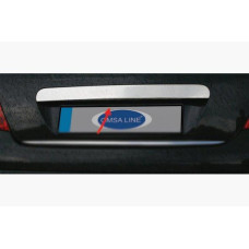Peugeot 207 Накладка над номером (нерж)