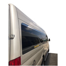 Mercedes Sprinter/VW Crafter 2006-2018 Верхние молдинги стекол (8 шт, нерж)