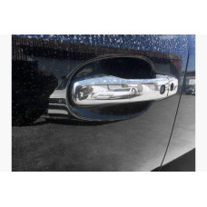 Toyota Land Cruiser 200 2007-2015 Накладки на ручки (4 шт, нерж) Без отверст. под кнопку