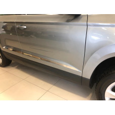 Skoda Karoq (2017-) Молдинг дверей (нерж)