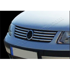 VW Passat (1996-2000) Накладки на решетку радиатора 8шт