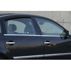 VW Passat (2000-2005) Молдинги стекол нижние 4шт