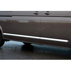 VW T5 (2003-) Молдинг дверной 7шт (Длинная база)