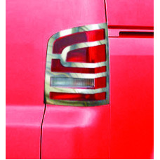 VW T5 Multivan (2010-) Окантовка на стопы (Аbs хром) 2шт