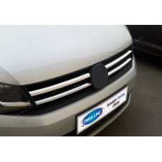 VW Caddy (2015-) Накладки на решетку радиатора 2шт