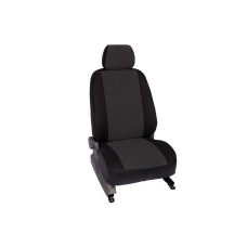 чохли салону Mazda 3 Hb 2013- Жаккард /темно-сірі