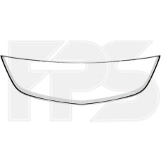 Молдинг решетки радиатора для авто Acura ILX 2012-2019 передняя левая/правая FPS