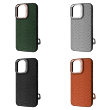 Чохол Kajsa Snake Pattern with Magnetic Ring iPhone 16